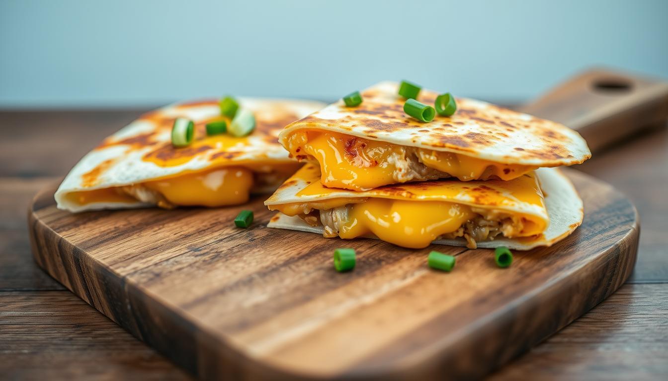 Cheesy Breakfast Quesadillas